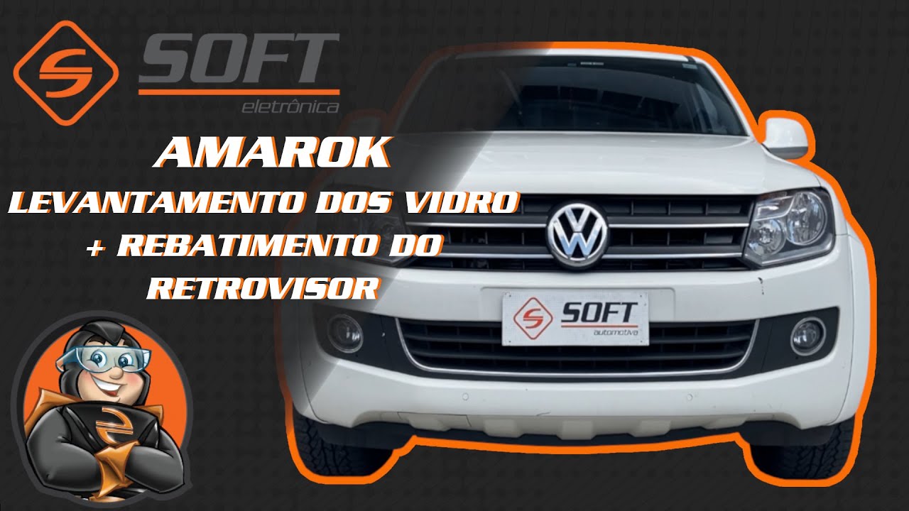 Volkswagen Amarok -  Levantamento dos vidros / Rebatimento de retrovisor -  TRT 31