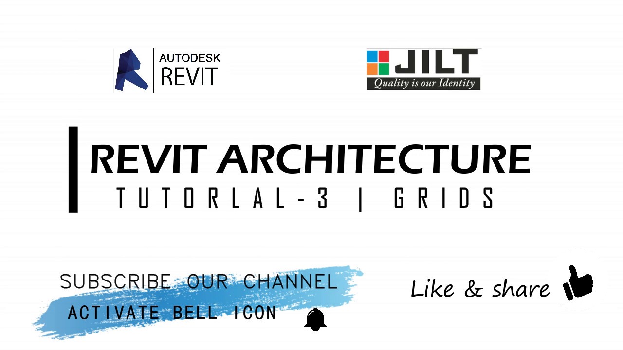 Revit Architecture Tutorial 3 - GRIDS