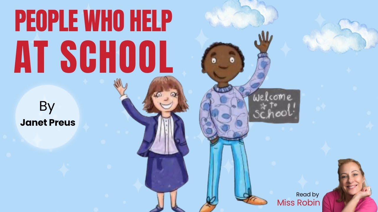 People Who Help At School | Kids Books READ ALOUD Stories for Children