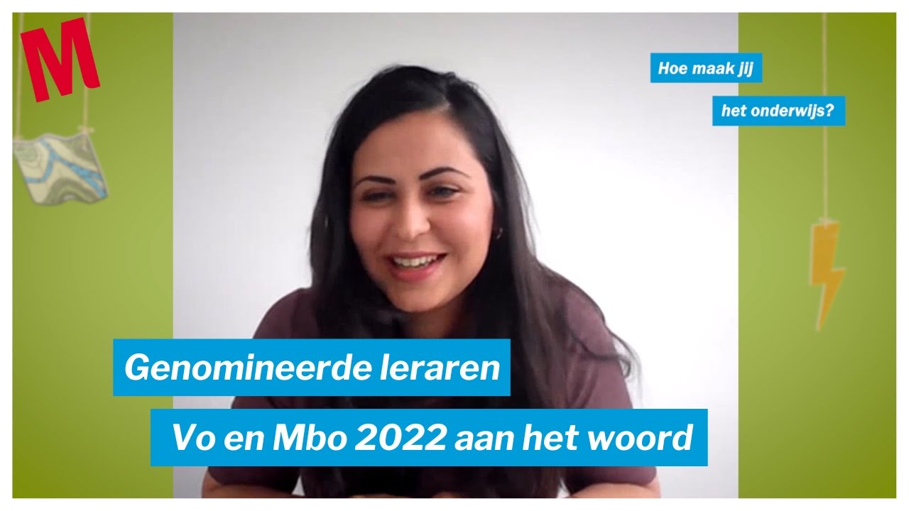 In gesprek met genomineerde docenten VO en MBO 2022 | Malmberg