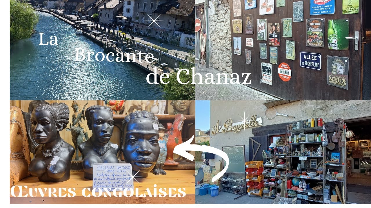 VLOG: VISITE CHANAZ|| BROCANTE|| PUCES|| BALADE||LES PUCES||AIX LES BAINS