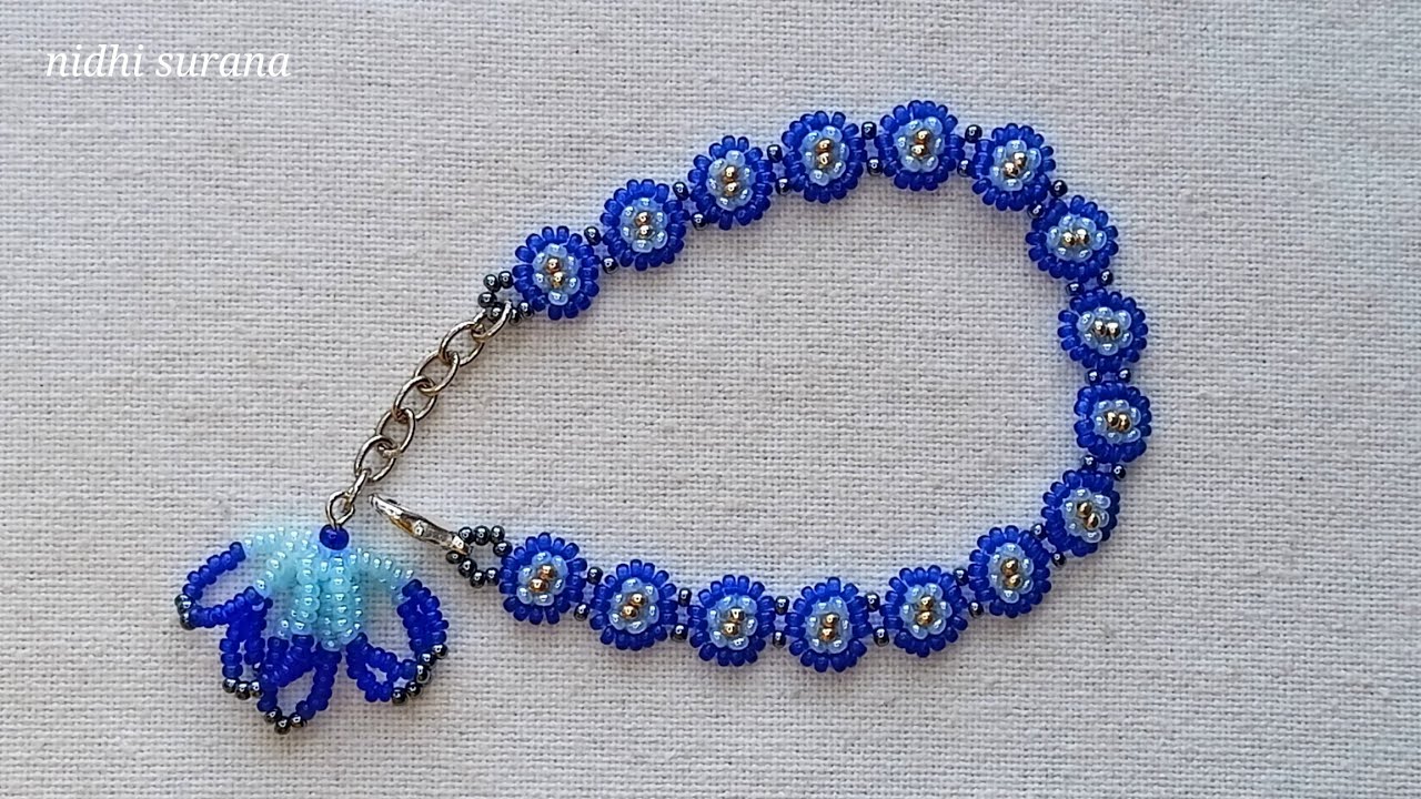 Nazar Bracelet/How to make Seed bead jewelry at home/Evil Eye/🧿Pulsera Tutorial diy