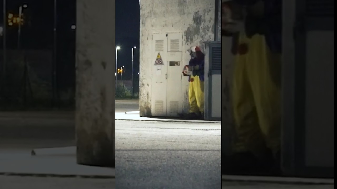 The Clown Prank Goes Wrong 😱 who's He ? #coldmoments