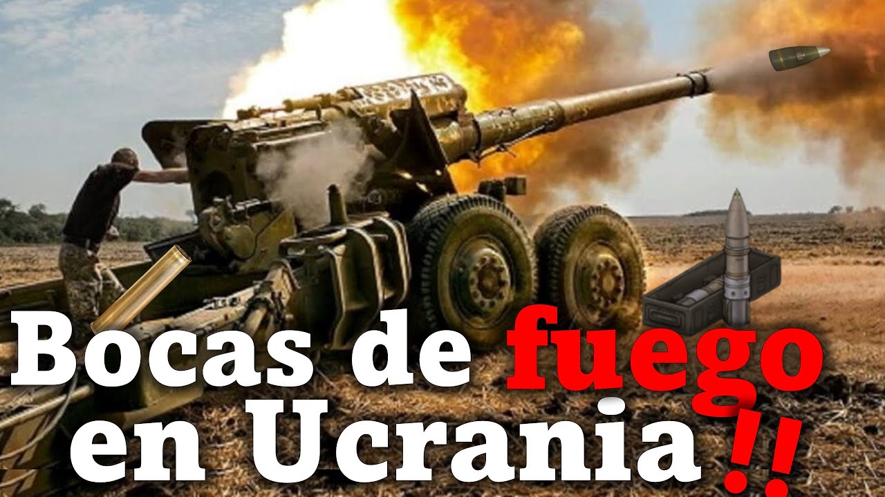 💥El arma REINA de Ucrania: LA artillería