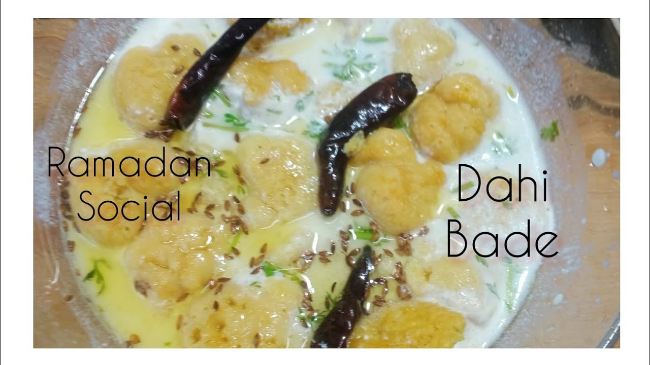 ரமலான் ஸ்பெஷல் Dahi Bade இப்படி செய்து பாருங்கள் 👌