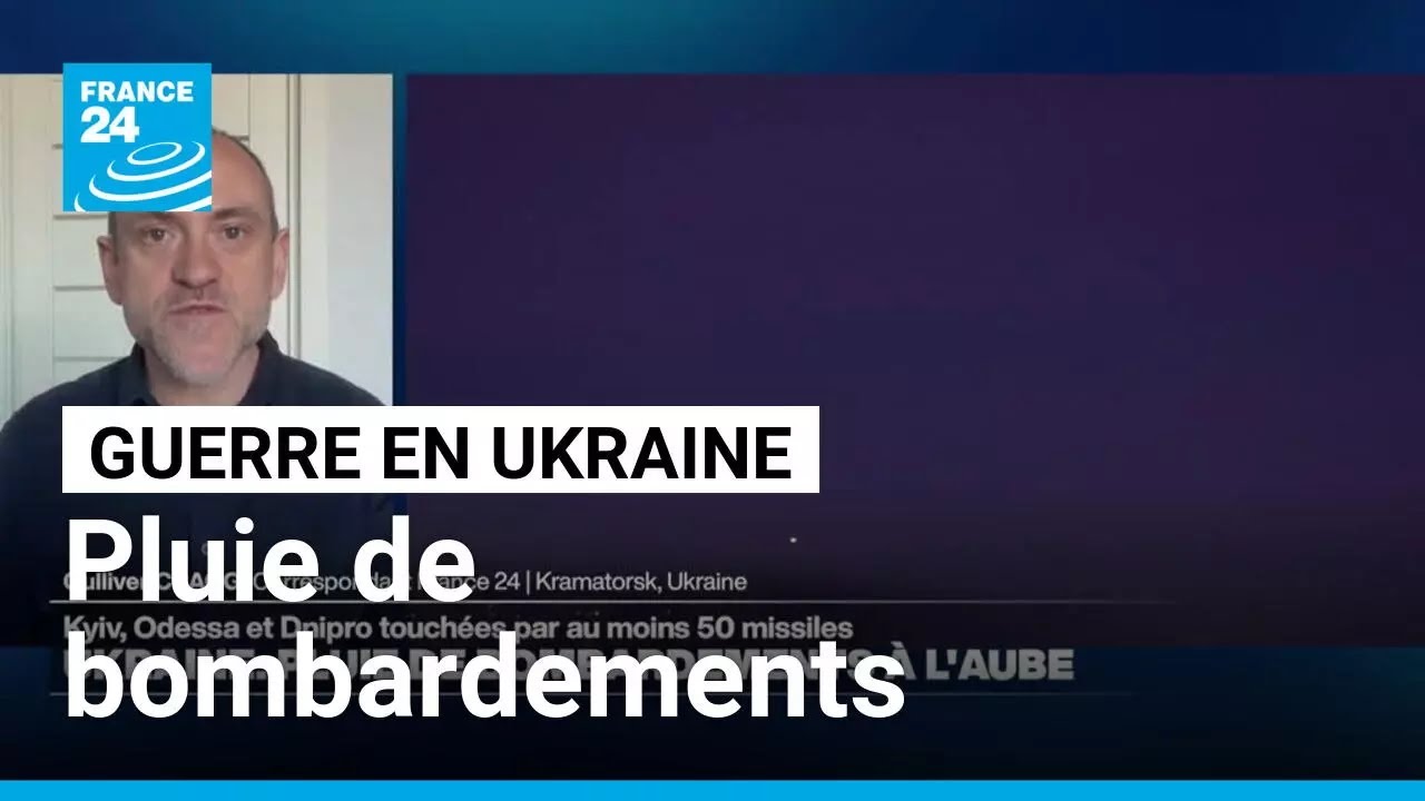 L'Ukraine frappée par des missiles russes avant le quatrième anniversaire de l'invasion russe