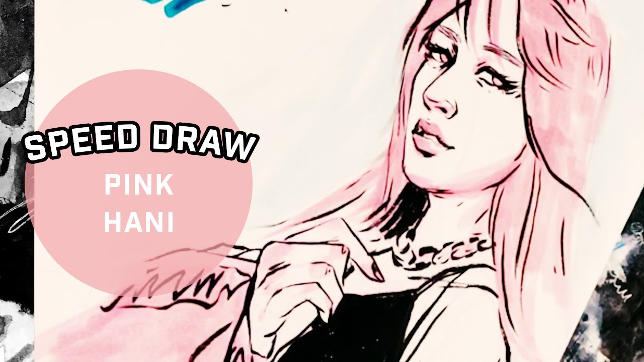 pink hani | speed drawing
