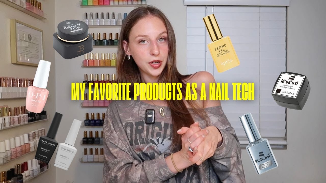 My FAVORITE products as a nail tech | Essentials that I use on a daily basis!