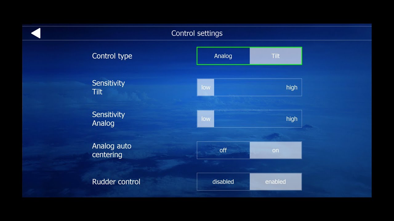 Settings Aerofly Fs Global All Settings and Best Flying