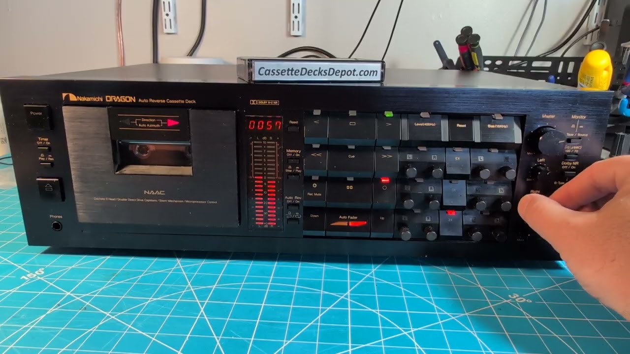 Nakamichi DRAGON (SN 1267x) : Serviced