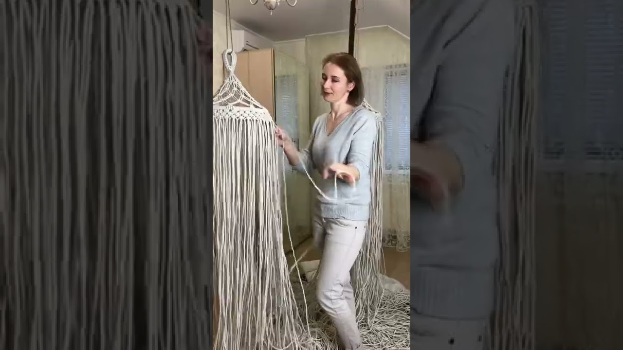 Macrame swing Jhula Hammock। Short।