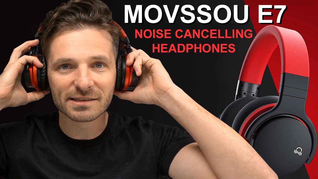 MOVSSOU E7 Noise Canceling Headphones Review and Unboxing