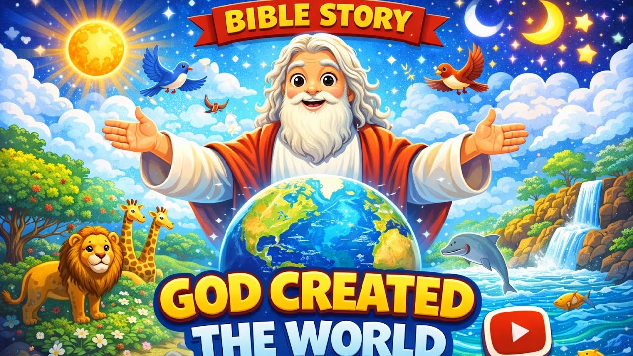 How God created the world | Bible story for kids