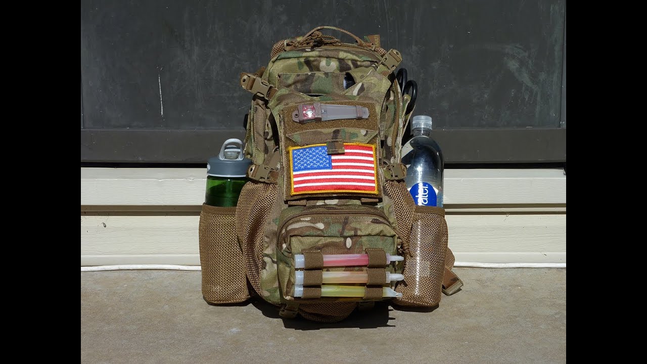 TYR Tactical Assaulters Sustainment Pack - Pouch Configuration Overview
