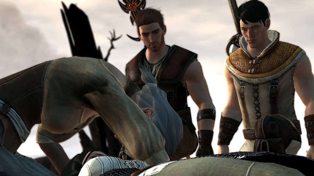Dragon Age II | The Destruction of Lothering - Varric's Realistic Introduction (Cutscenes Only)