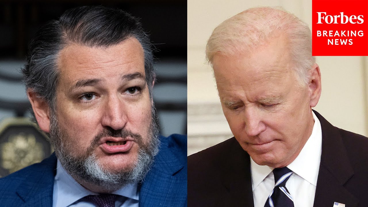 'Foolishness And Manifest Incompetence': Ted Cruz Laces Into Biden Over Afghanistan Withdrawal