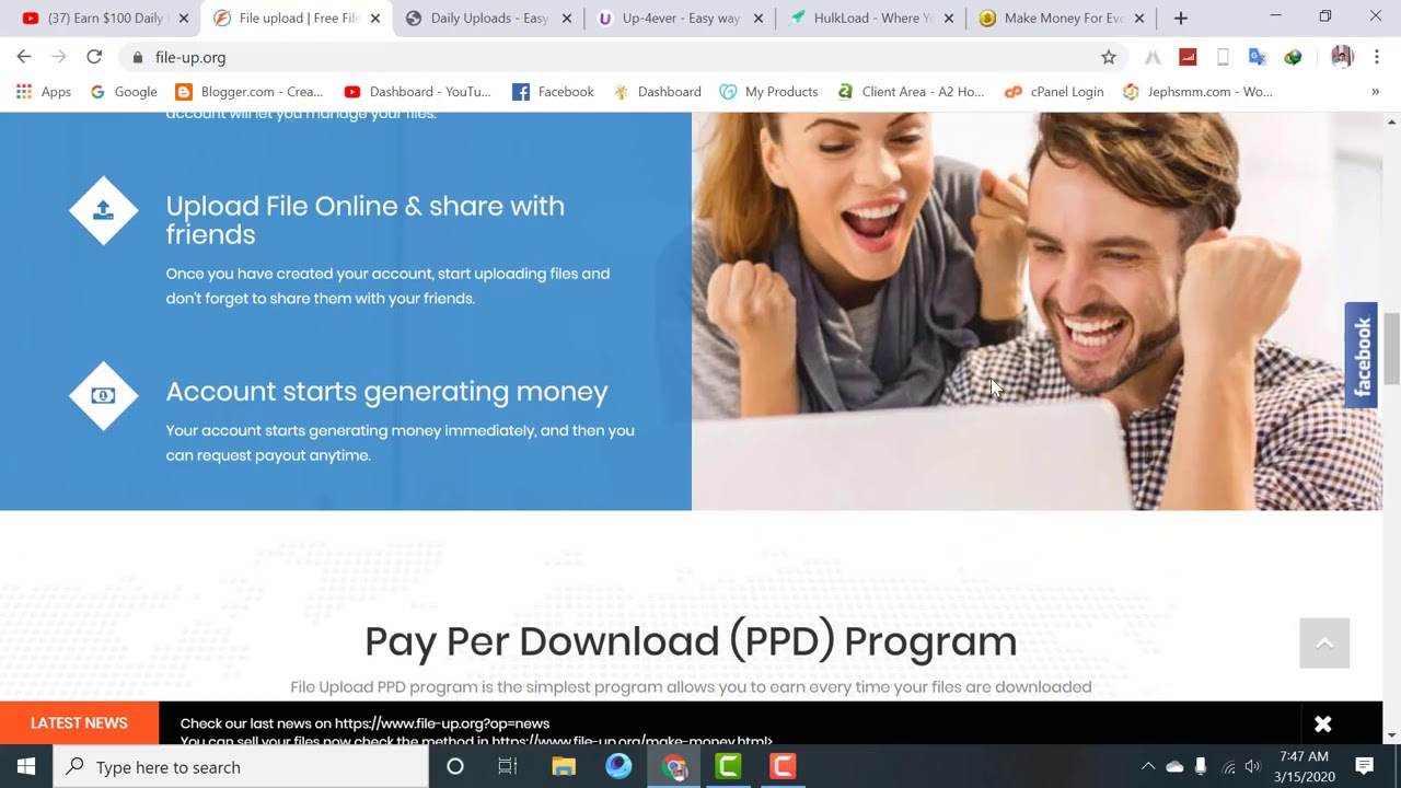 How To Earn Money Online With Pay Per Download PPD    Best Pay Per Download sites