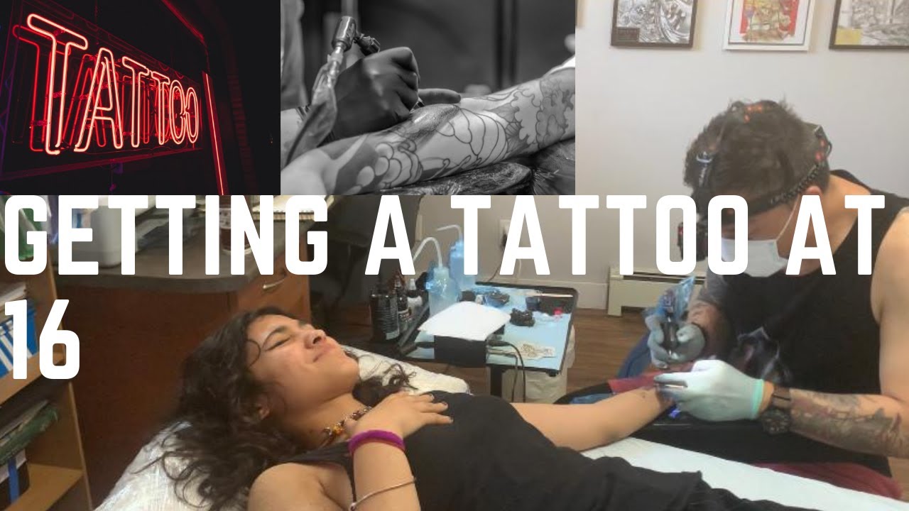 Getting my first tattoo at 16 (Tips, Common Questions Answered)