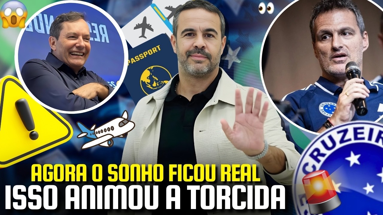 🚨 URGENTE: ARTHUR JORGE JÁ SE DESPEDE NO CATAR E PODE VIAJAR PARA BH PARA ASSINAR COM O CRUZEIRO!