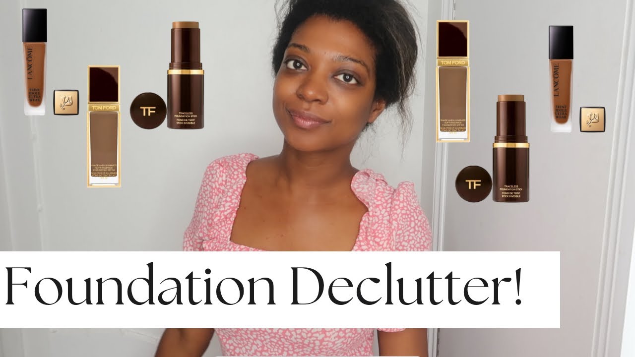 Slightly Chaotic FOUNDATION DECLUTTER! PART ONE