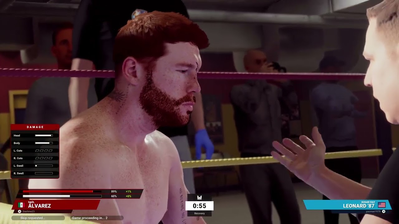 Canelo (23) vs Sugar Ray (Opp)