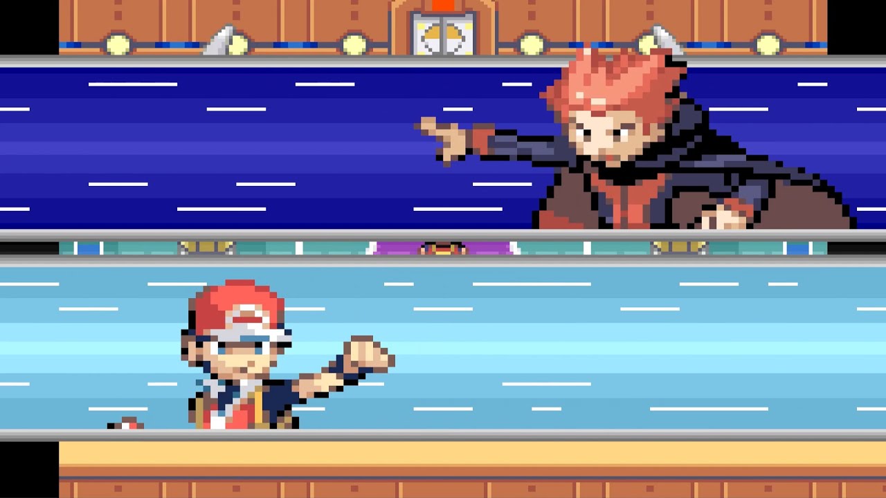 Pokemon Fire Red Omega - vs Elite Four Lance