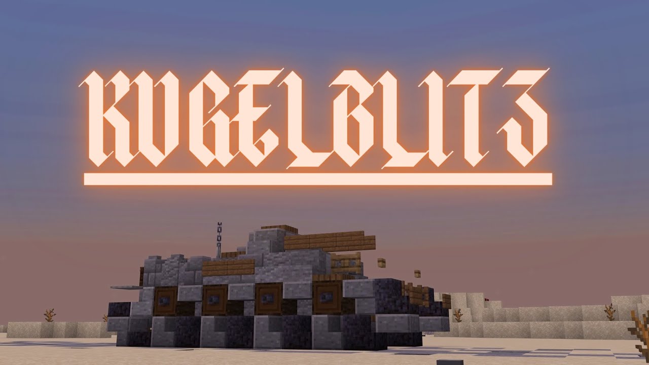 Minecraft: How to build a Tank in Minecraft (Flakpanzer IV Kugelblitz) Minecraft Tank Tutorial