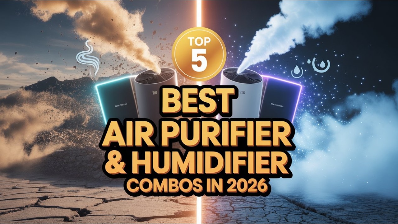 Top 5 Best Air Purifier & Humidifier Combos in 2026 – Clean Air + Perfect Humidity! 🏠✨