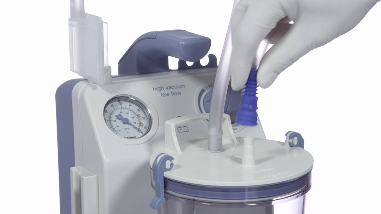 Medela Vario 18 with Reusable Collection System | Airway Suctioning