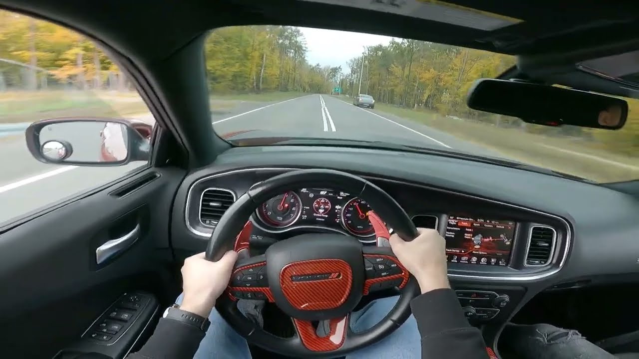 DODGE CHARGER RT 5.7 HEMI V8 | STRAIGHT PIPE | BRUTAL LOUD EXHAUST | 0-100 | POV TEST DRIVE