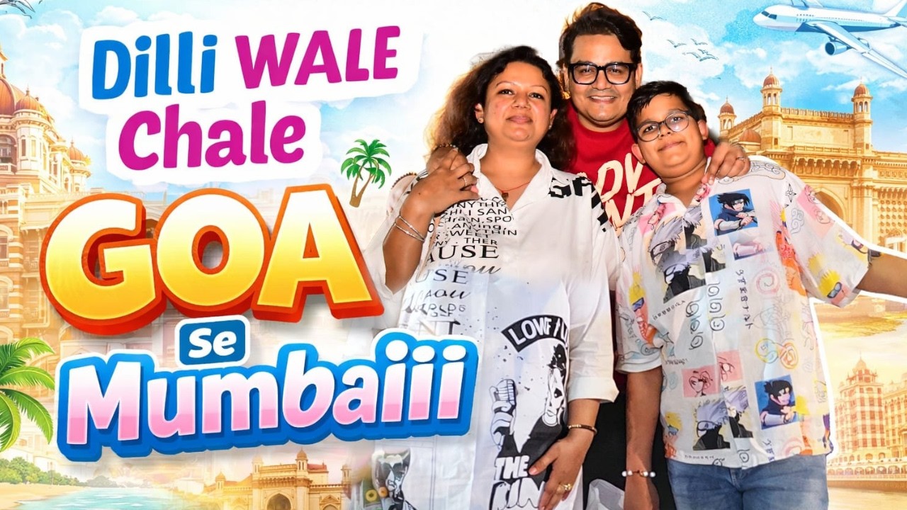 Goa Se Mumbai Travel Vlog 🌴✈️ | Full Journey Experience 2026