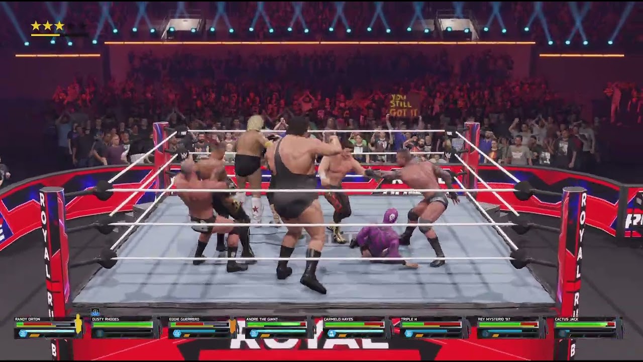 Ich versuche mit jedem 2026 royal rumble Superstar zu gewinnen part 1