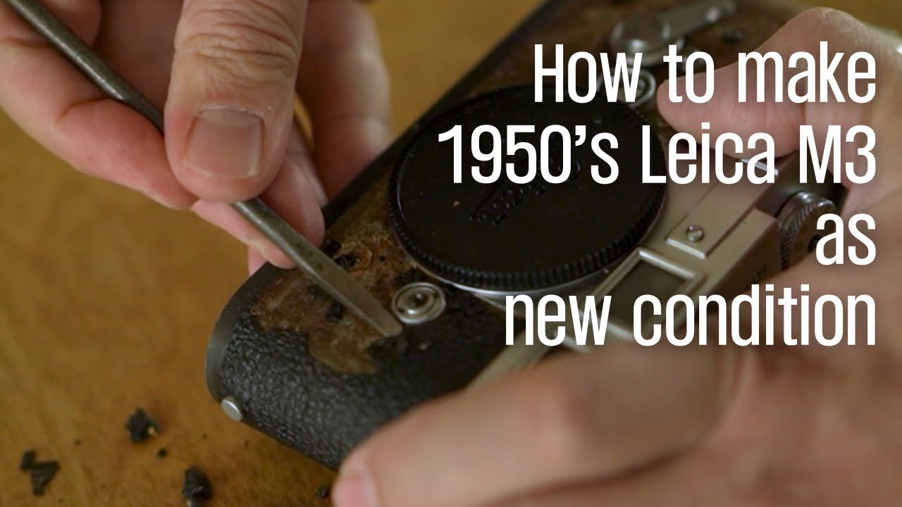 How to make 1950’s Leica M3 as new condition