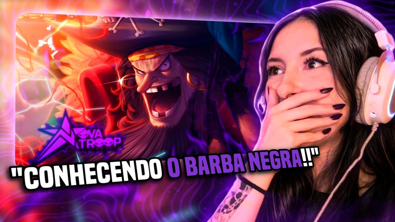 REACT NOVATROOP | Pirata Insone | Novatroop | Barba Negra (One Piece)- Isoca