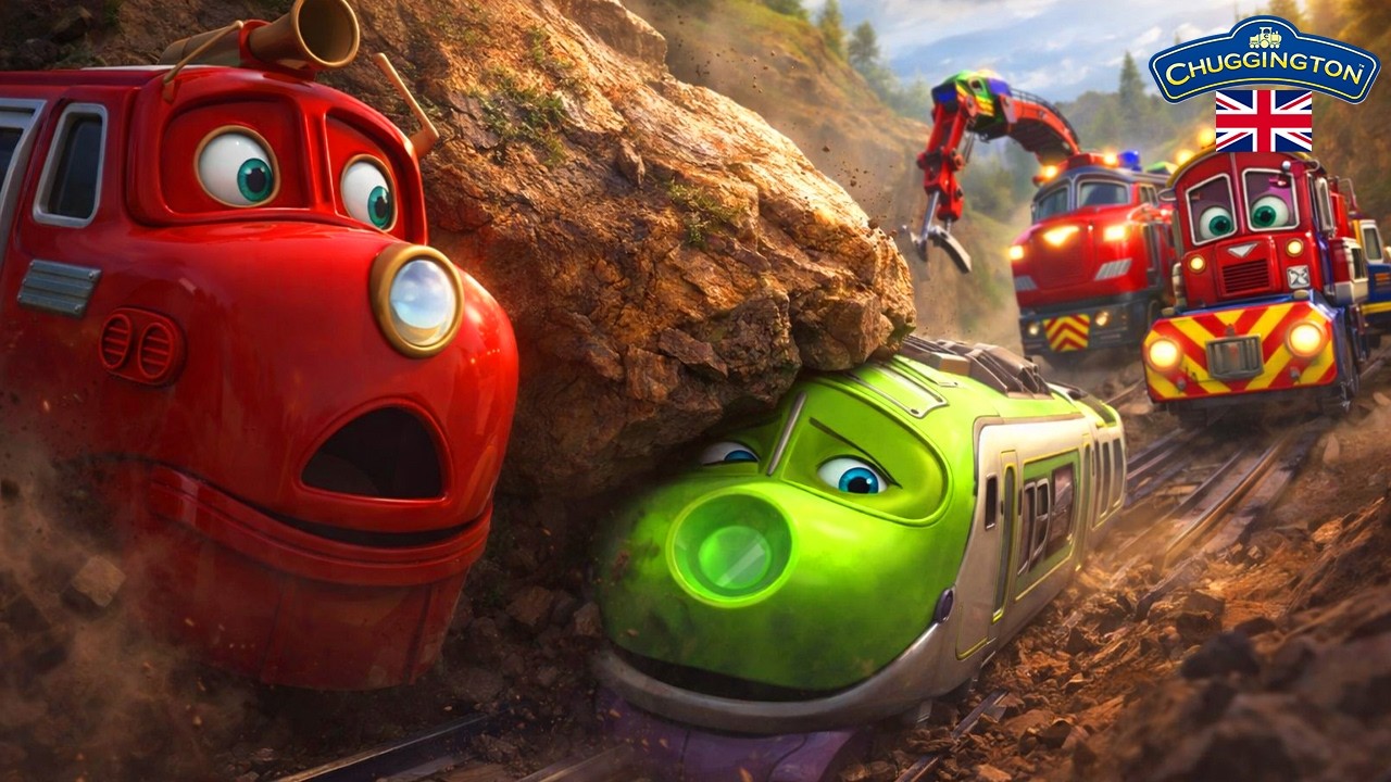 Wilson’s Big Mistake! Huge Rock Falls on Koko!🚨 l  Chuggington |Train Adventure