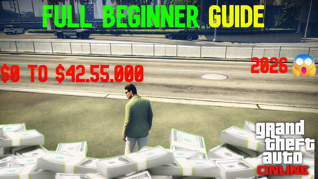 The BEST Beginner Money Guide in GTA Online 💰 Turn $0 into $4.25M FAST!