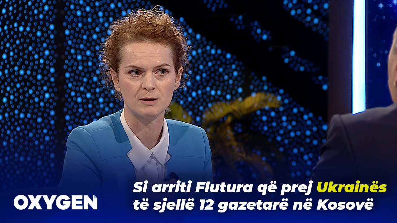 Si arriti Flutura q&euml; prej Ukrain&euml;s t&euml; sjell&euml; 12 gazetar&euml; n&euml; Kosov&euml;