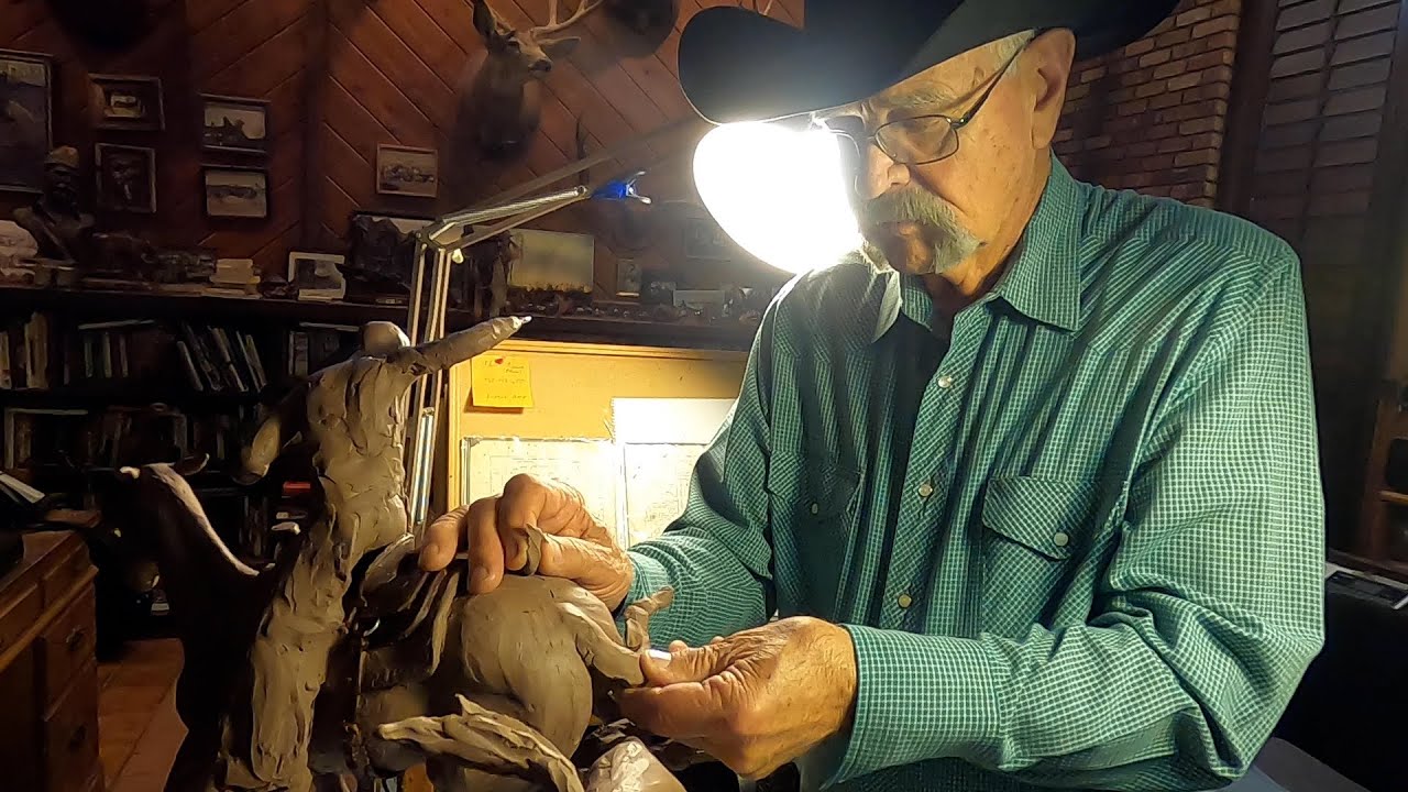 Bill Nebeker, western sculptor, discusses his artistry