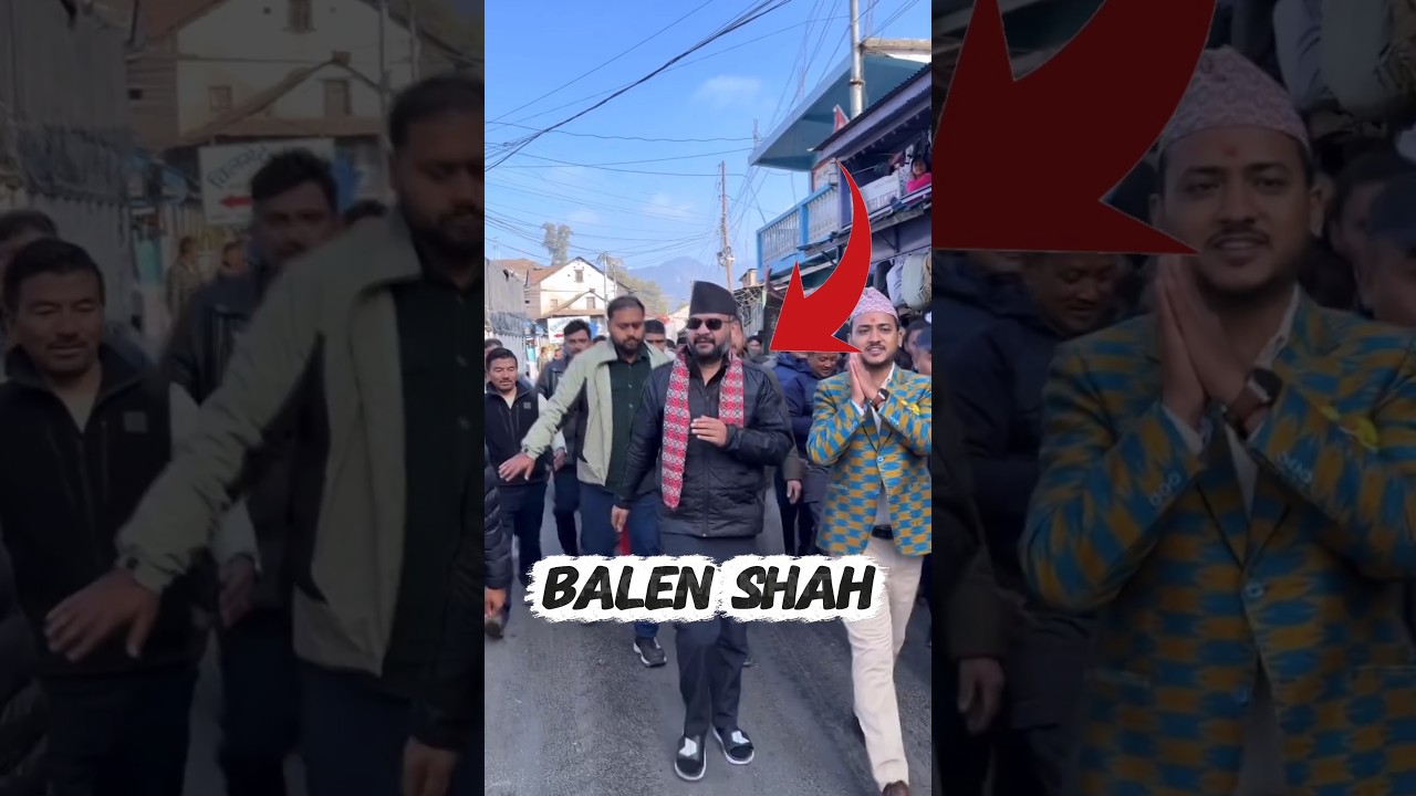 Balen Shah New PM Of Nepal|🔥|#shorts