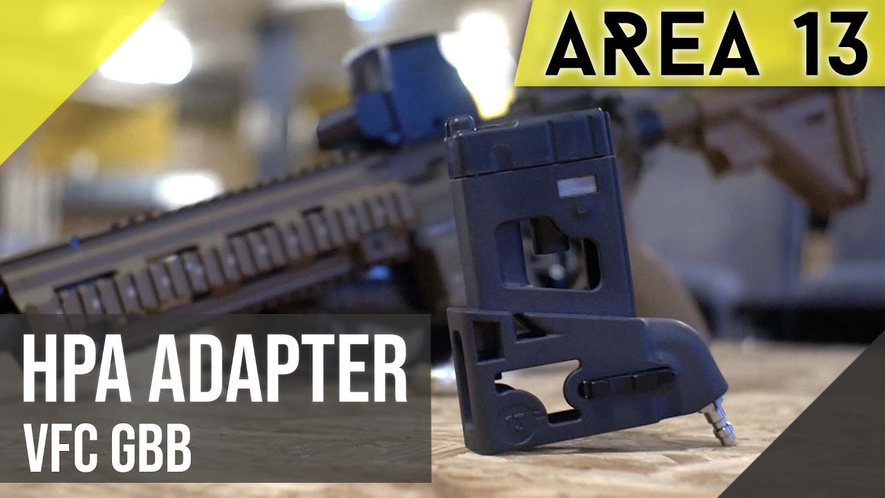 AREA13 | Airsoft VFC 416 GBB HPA Magazin Adapter | GBB zur HPA machen