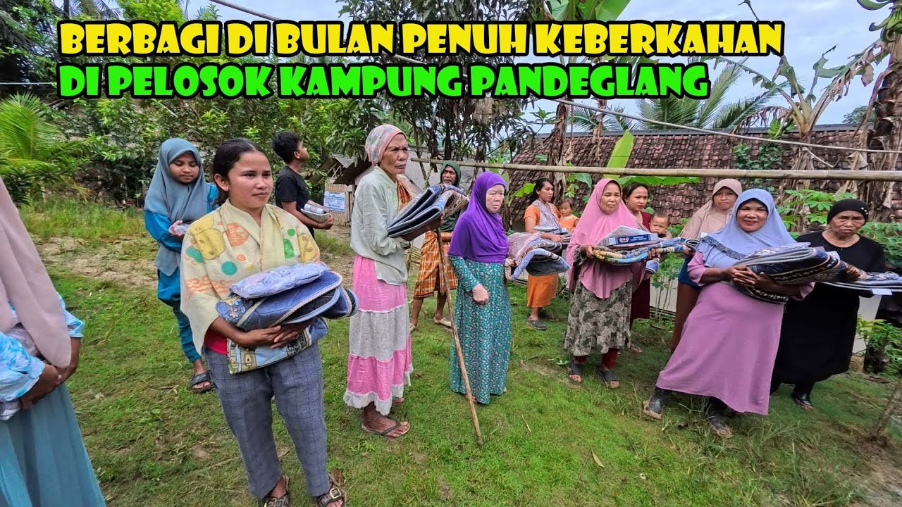 Berbagi di Bulan Suci, Di Pelosok Pandeglang Banten. 
