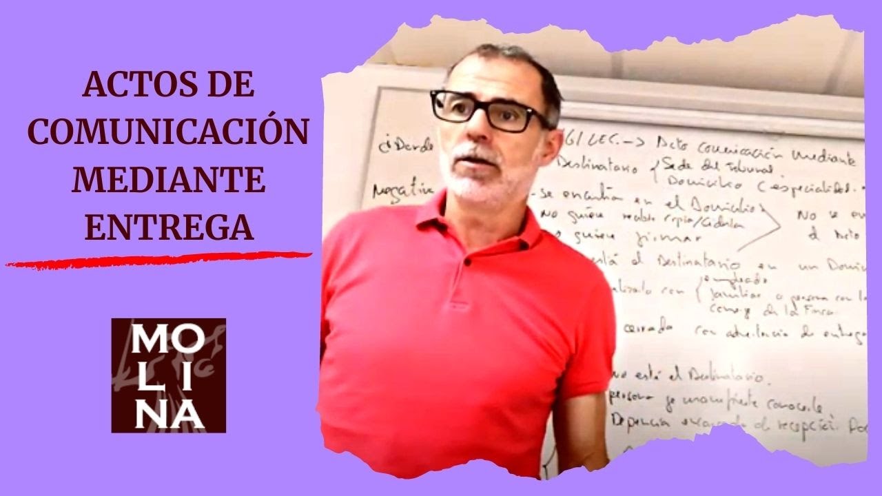 🎓 ESQUEMA ARTÍCULO 161 LEC: actos de comunicación mediante entrega ✍ al destinatario