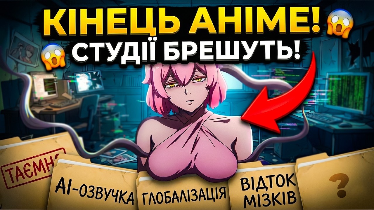 ПРАВДА про АНІМЕ!? Справжній КІНЕЦЬ індустрії 😱