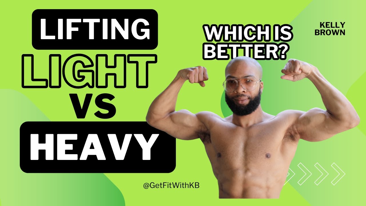 IS IT BETTER TO LIFT LIGHT OR HEAVY???| Kelly Brown