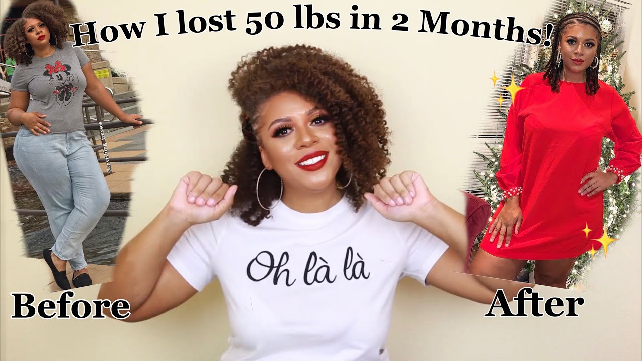 How I Lost 50 Pounds In TWO MONTHS!! | Fitness Journey