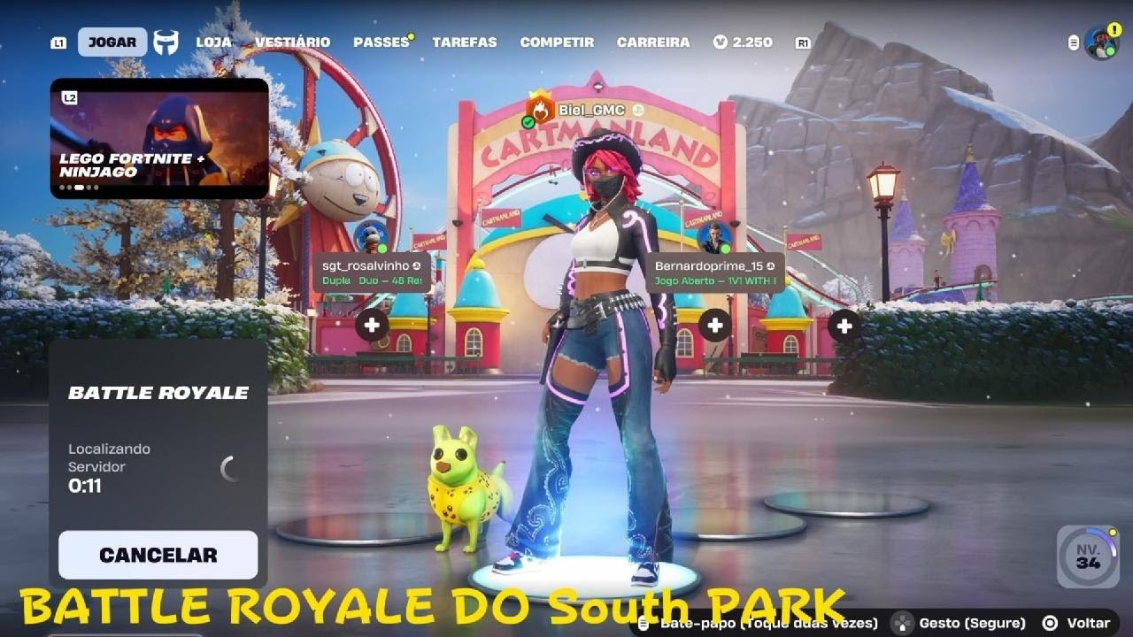 Primeiro BATTLE royale do ano 😁😁