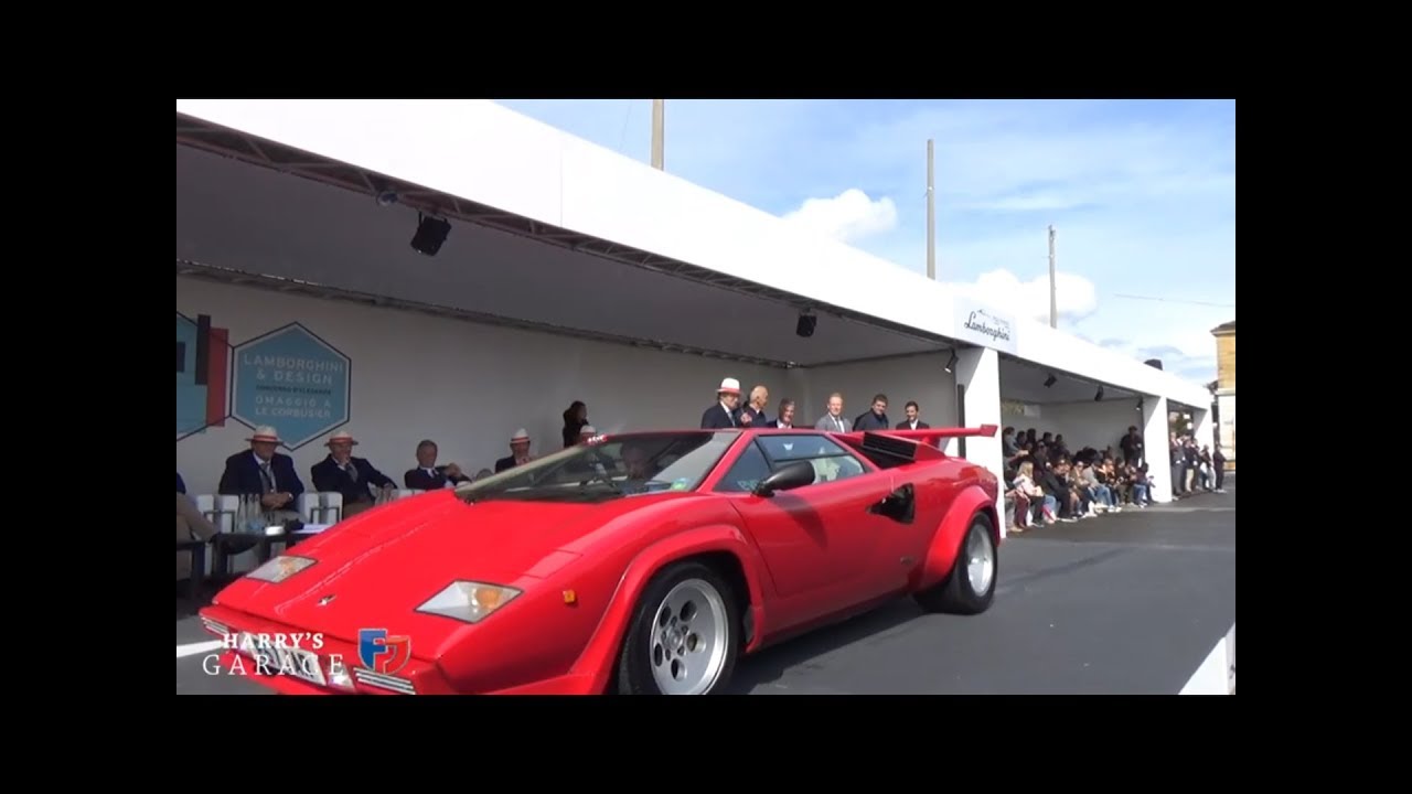 Part 3, Lamborghini Countach & Concorso d'Eleganza 2017. Marzal, LM002, Espada