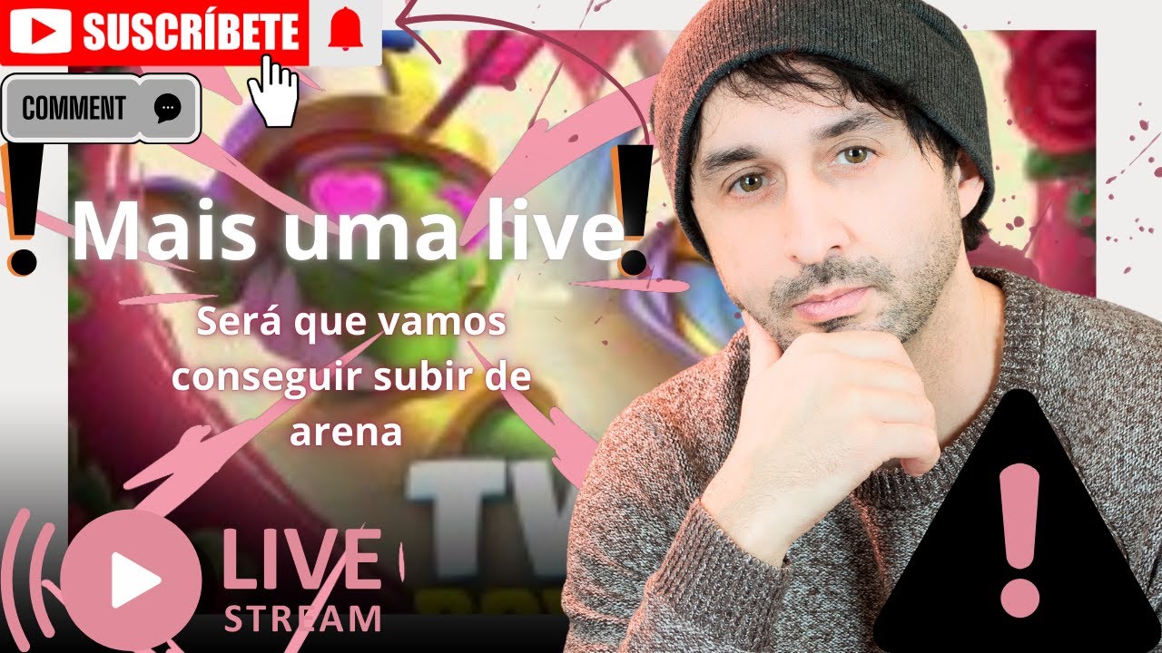 🇧🇷😎Estamos tentando subir de arena #11)#clashRoyale #video #supercell #videos #celular #live🇧🇷