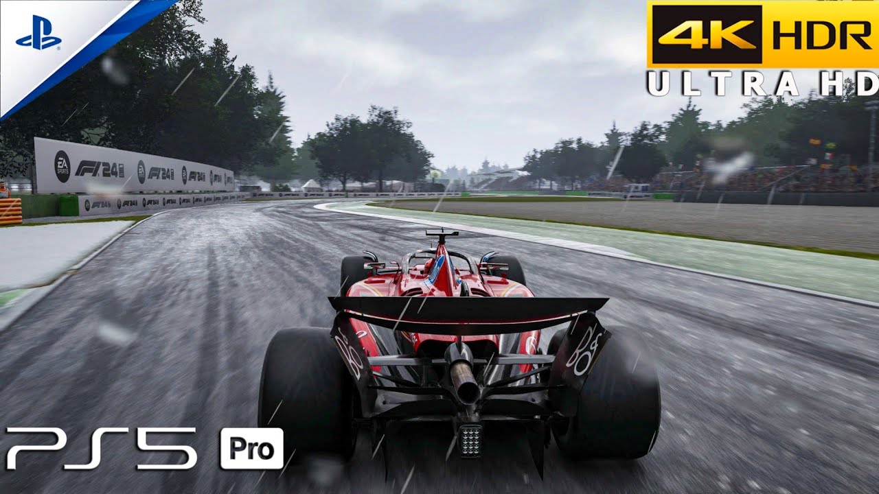 F1 2024 (PS5 Pro) 4K 60FPS HDR Геймплей
