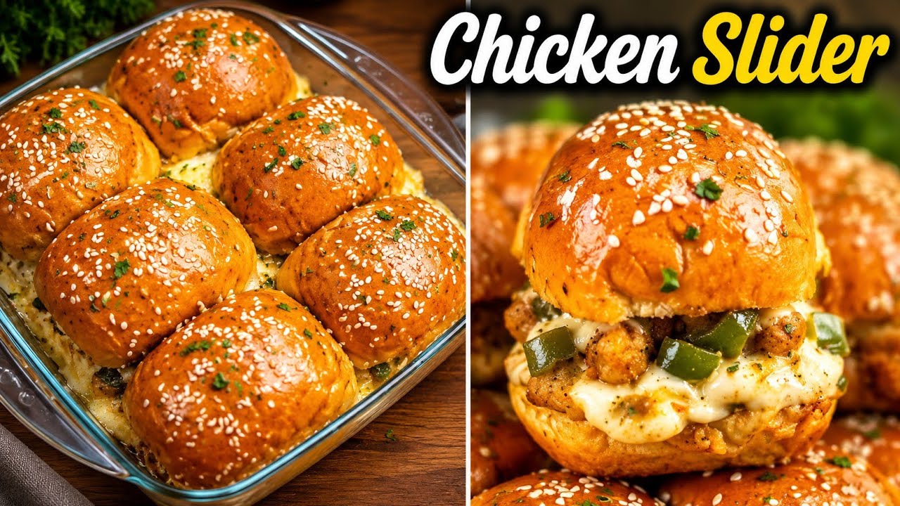 Chicken Slider Recipe || Eid Special Dawat Recipe || Chicken Bun Recipe #trending #food #eid #4k